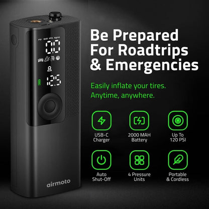 Portable Electric Tire Inflator Pump