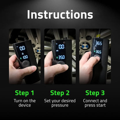 Portable Electric Tire Inflator Pump